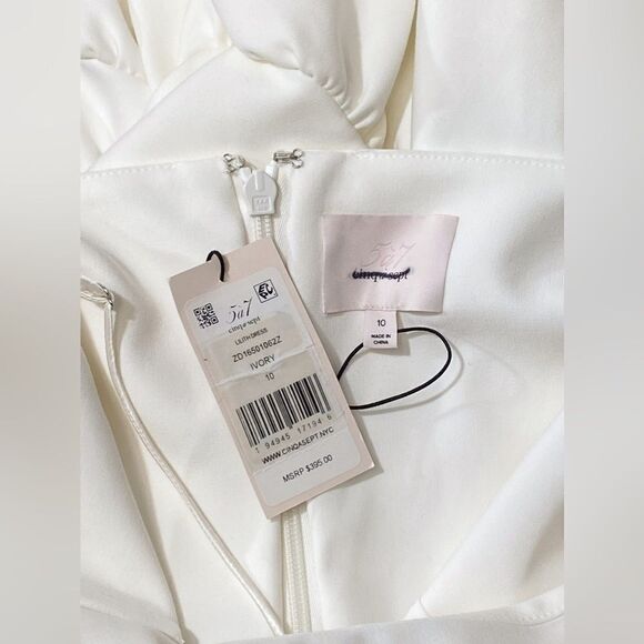 Cinq  a Sept Lilith Ruched Minidress size 10 - Picture 11 of 12